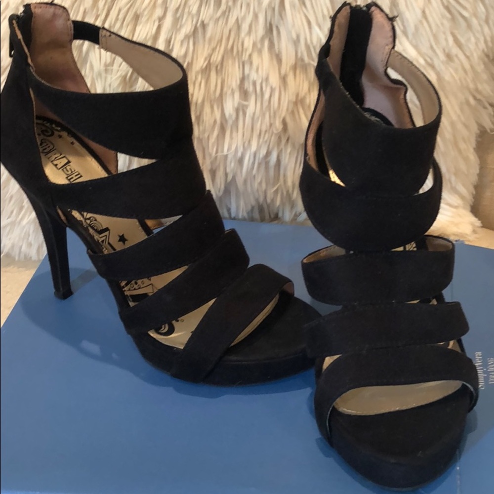 Black heels